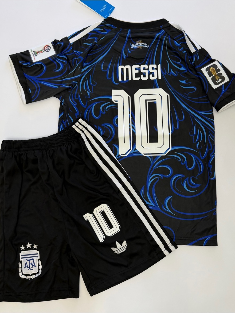Kid’s Argentina 2026 World Cup Messi #10 Soccer Kit
